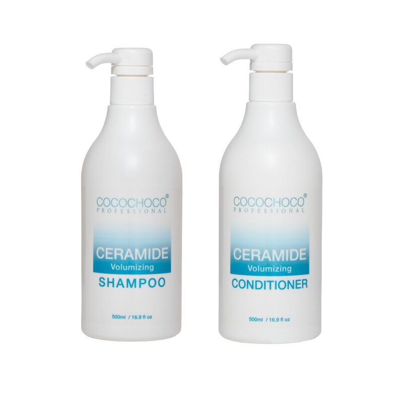 COCOCHOCO Ceramide šampūns matu apjomam 500ml + COCOCHOCO Ceramide kondicionieris matu apjomam 500ml